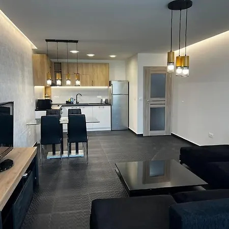 Blue & Gold Stylish Apartment