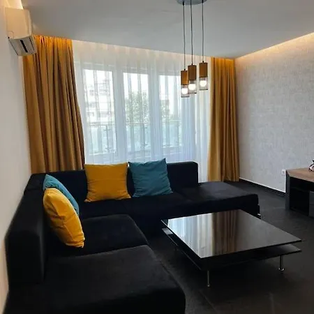 Apartment Blue & Gold Stylish